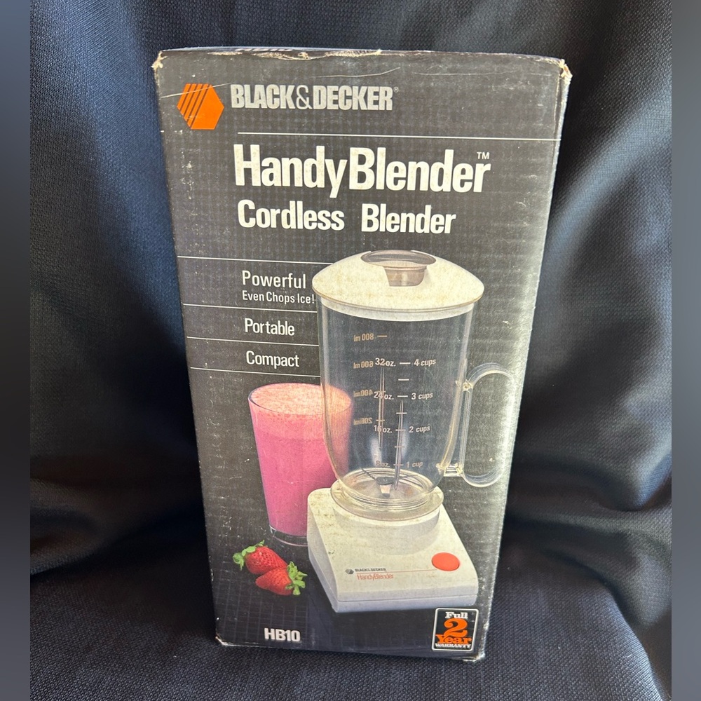 Vintage Black and Decker Handy Blender